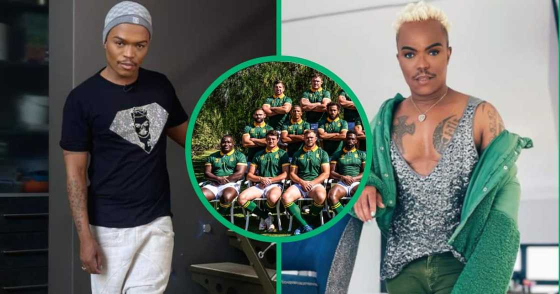 Somizi shares ideas of how the Boks can do the Haka Somizi shares ideas of how the Boks can do the Haka
