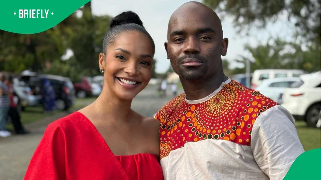 Former Miss South Africa Liesl Laurie and her husband Dr Musa Mthombeni. Former Miss South Africa Liesl Laurie and her husband Dr Musa Mthombeni.