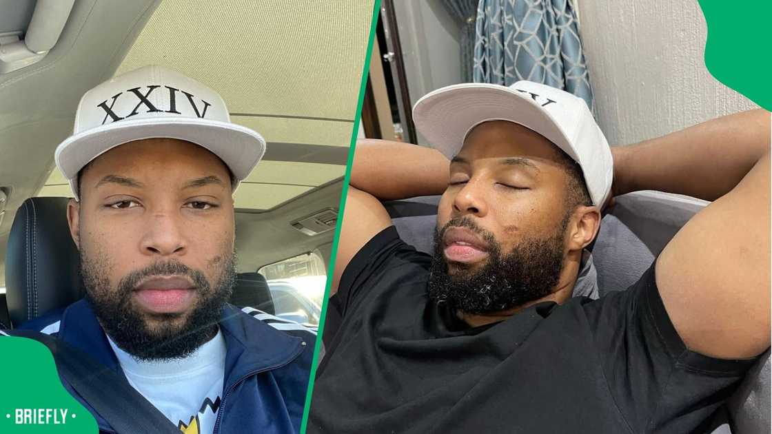 Sizwe Dhlomo shows off his mom in rare selfie