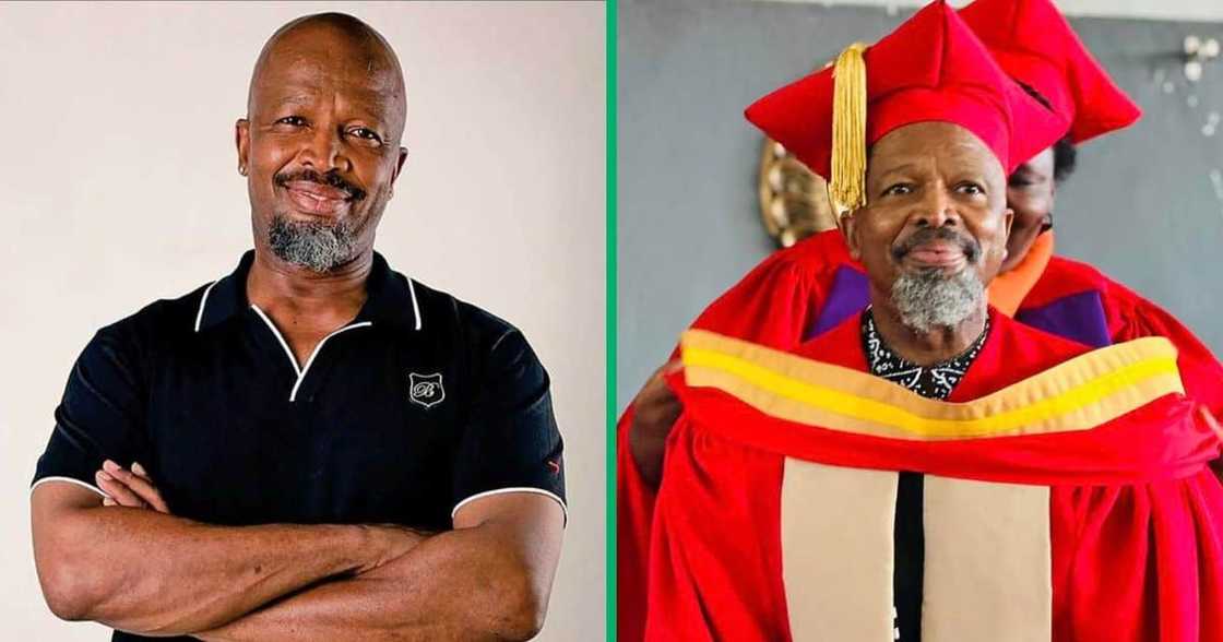 Sello Maake KaNcube reacted to the Trinity International Bible University claims Sello Maake KaNcube reacted to the Trinity International Bible University claims