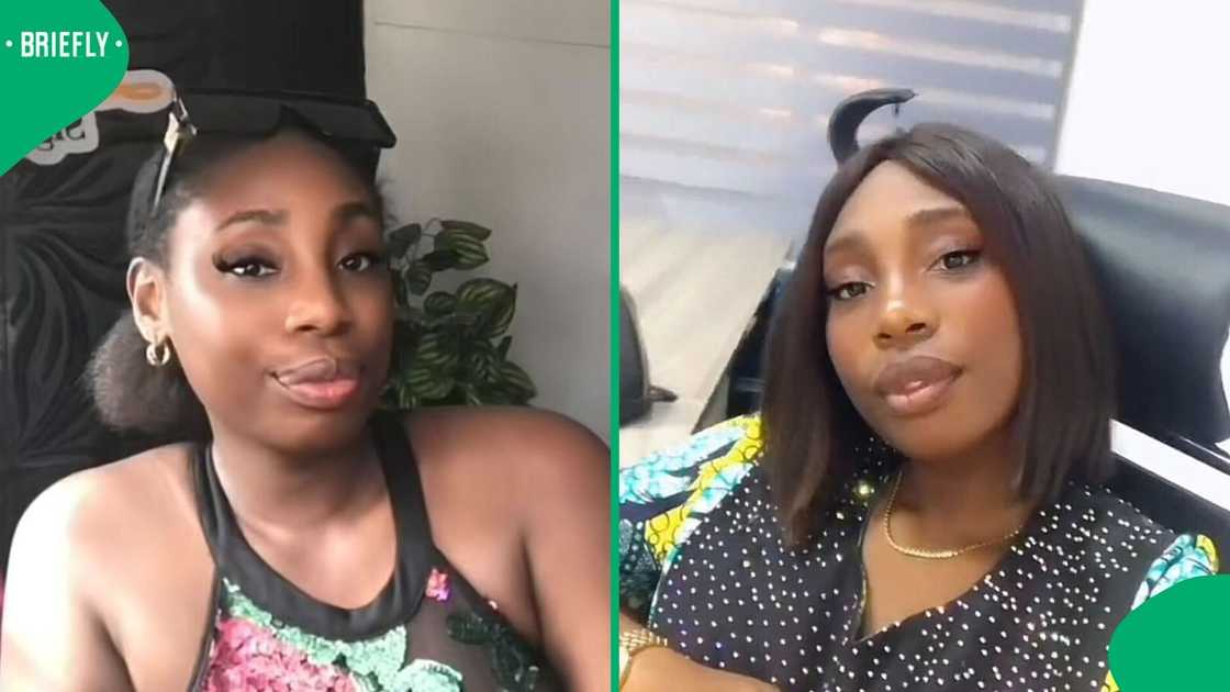A woman shared how her hairdresser did her dirty in a video. A woman shared how her hairdresser did her dirty in a video.