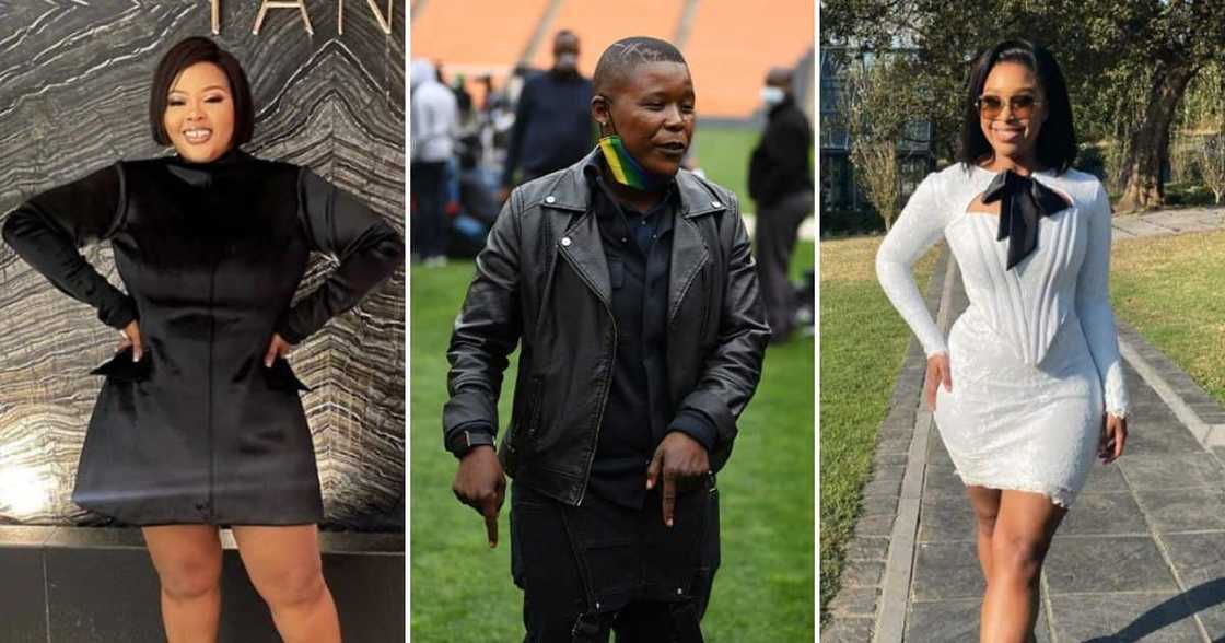 Anele Mdoda, Portia Modise and Minnie Dlamini Anele Mdoda, Portia Modise and Minnie Dlamini