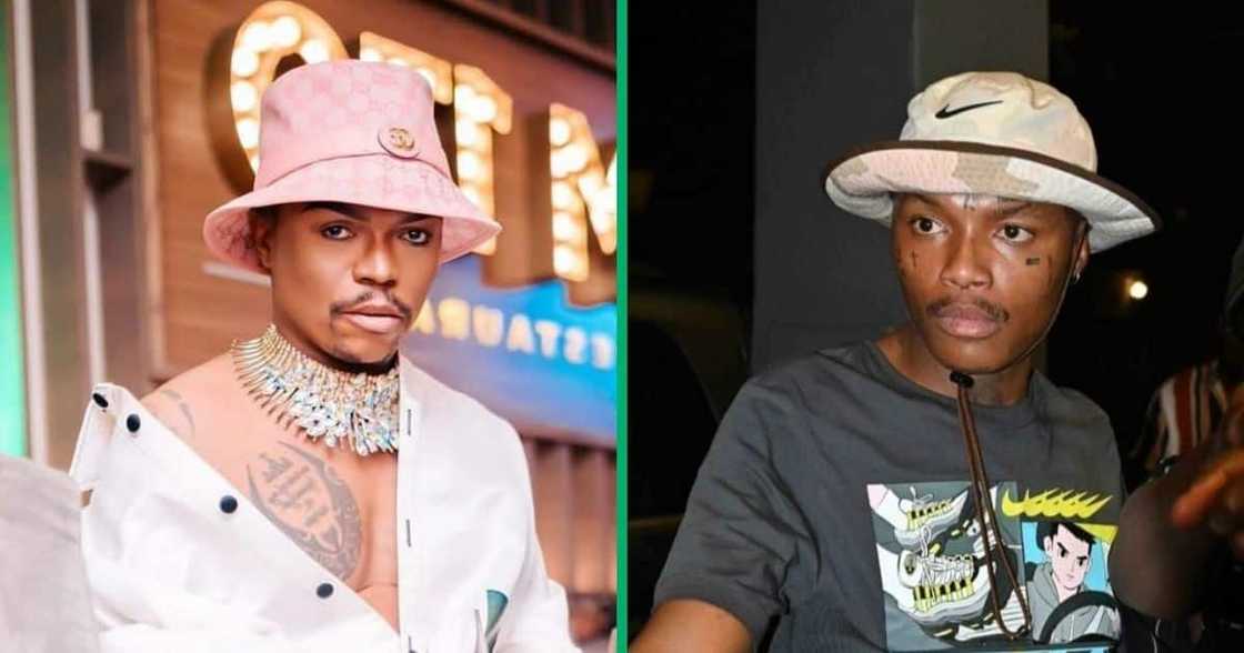 Somizi Mhlongo was mistaken for Shebeshxt in a recent photo Somizi Mhlongo was mistaken for Shebeshxt in a recent photo