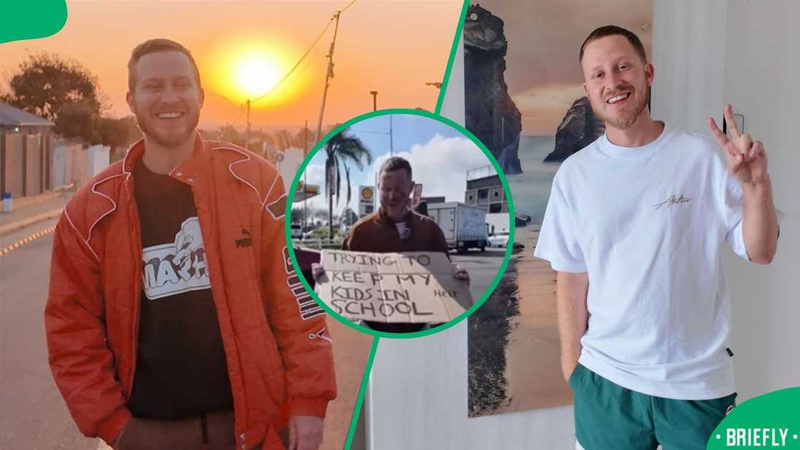 A content creator carried out a social experiment by posing as homeless at a crowded intersection to measure potential earnings A content creator carried out a social experiment by posing as homeless at a crowded intersection to measure potential earnings