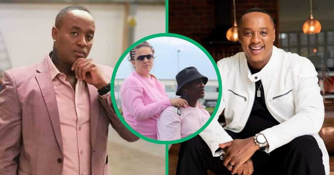 Jub Jub and his wife Zenith 'Zee' Mia Jub Jub and his wife Zenith 'Zee' Mia