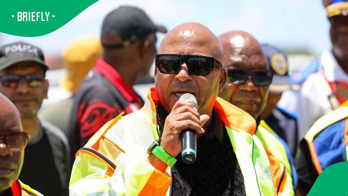 Kenny Kunene effected a citizen's arrest after accusing a man of trying to extort him
