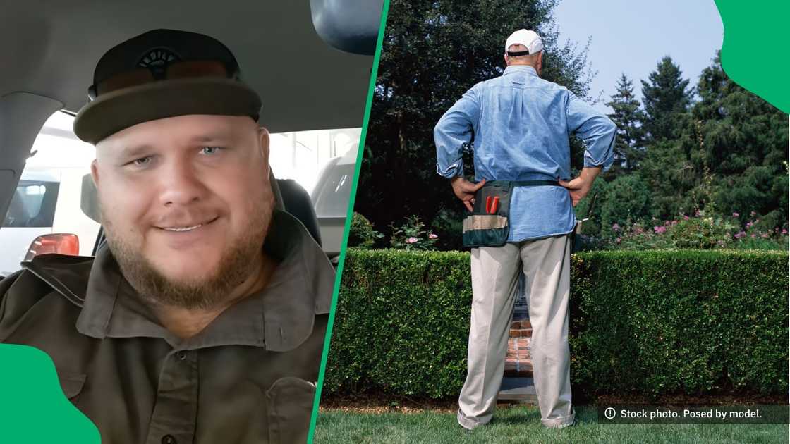 An Afrikaner shared how much he earned as a gardener.