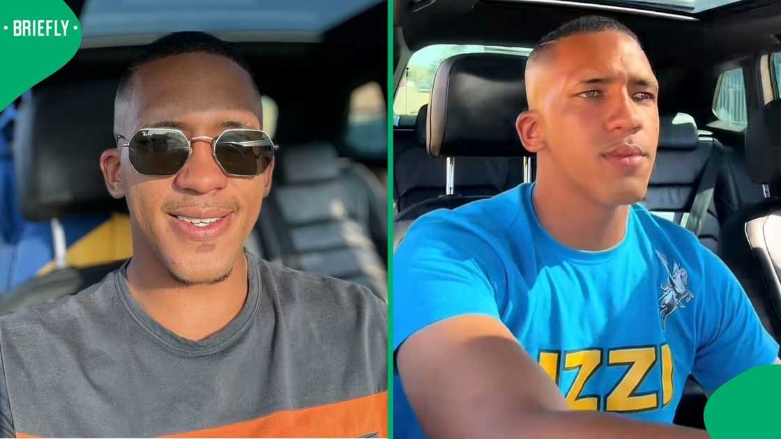 A South African Police Officer with green eyes left Mzansi ladies drooling.