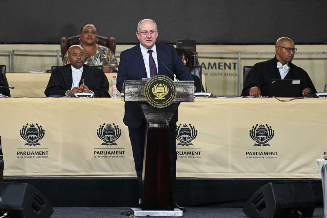 Athol Trollip, ActionSA's parliamentary caucus leader, slammed John Steenhuisen Athol Trollip, ActionSA's parliamentary caucus leader, slammed John Steenhuisen