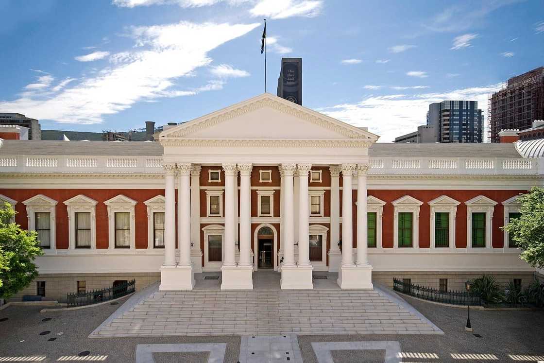 The Parliament building in South Africa