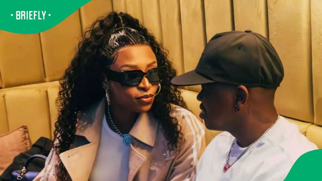 DJ Zinhle and Murdah Bongz ignored the rumours about their marriage.