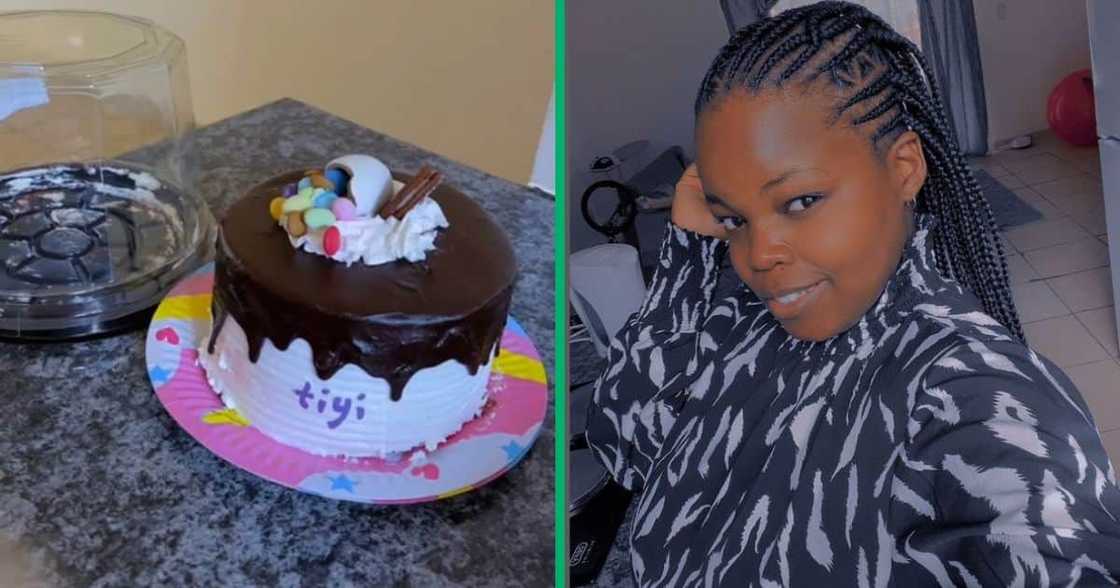 Woman pimps out Checkers cake that cost R80 Woman pimps out Checkers cake that cost R80