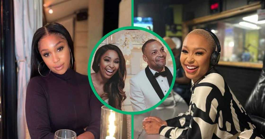 'Becoming Mrs Jones' stars Minnie Dlamini and her estranged husband Quinton Jones.