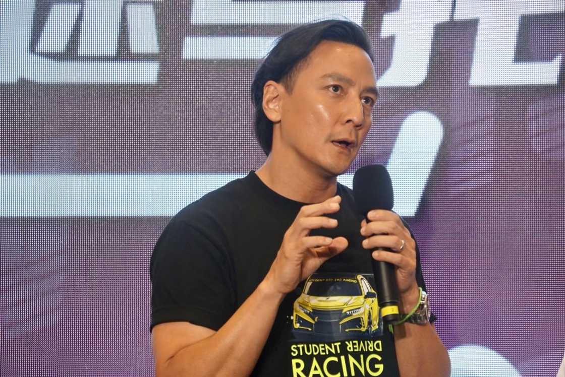 Actor Daniel Wu at a GT Show Actor Daniel Wu at a GT Show