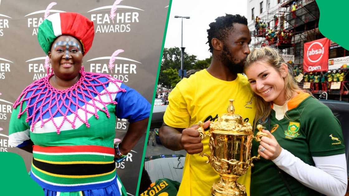 Mama Joy reacts to Siya and Rachel Kolisi's divorce announcement