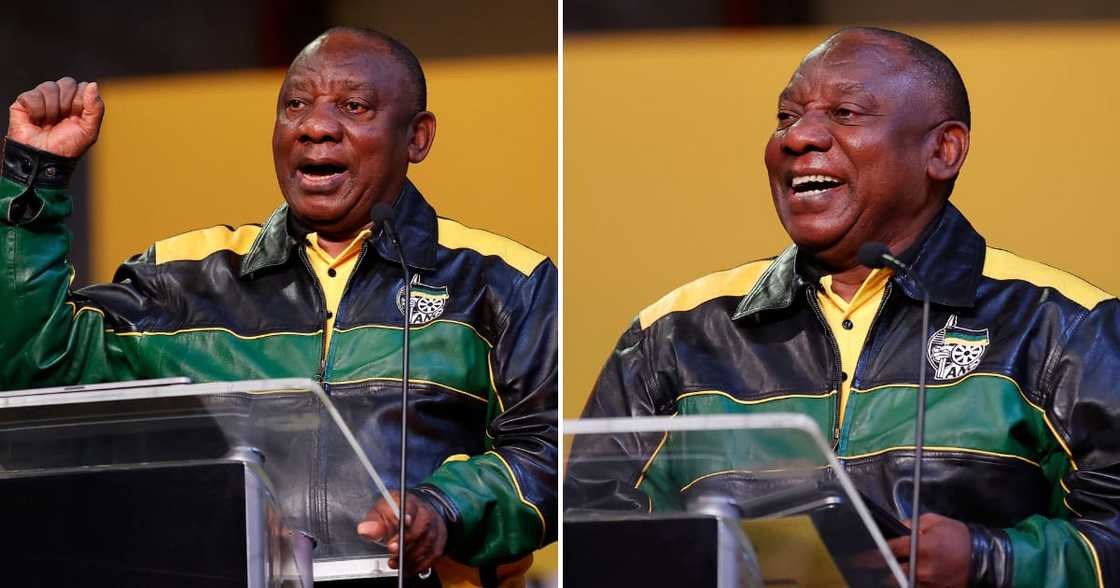 Current ANC president Cyril Ramaphosa