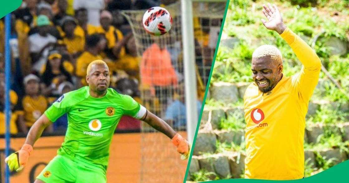 Itumeleng Khune is keeping fit. Itumeleng Khune is keeping fit.