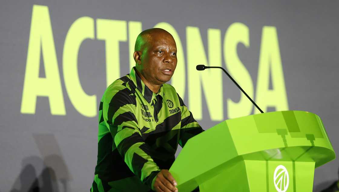 Herman Mashaba said his party would join the GNU if asked Herman Mashaba said his party would join the GNU if asked