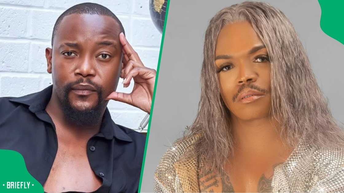 Online users speculated about Somizi Mhlongo and Moshe Ndiki's feud