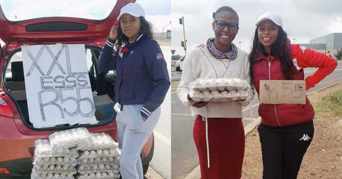 Chasing the Bag: Local Woman's 'Eggciting' Egg Hustle Inspires Mzansi