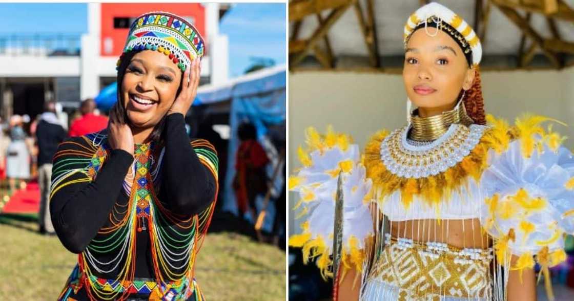 Minnie Dlamini beamed with pride as she celebrated Umkhokha actress, Hope Mbhele on her Umemulo ceremony.