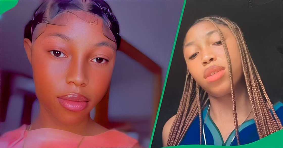 A TikTok video showcases a woman unveiling the dress she ordered vs. what she got. A TikTok video showcases a woman unveiling the dress she ordered vs. what she got.