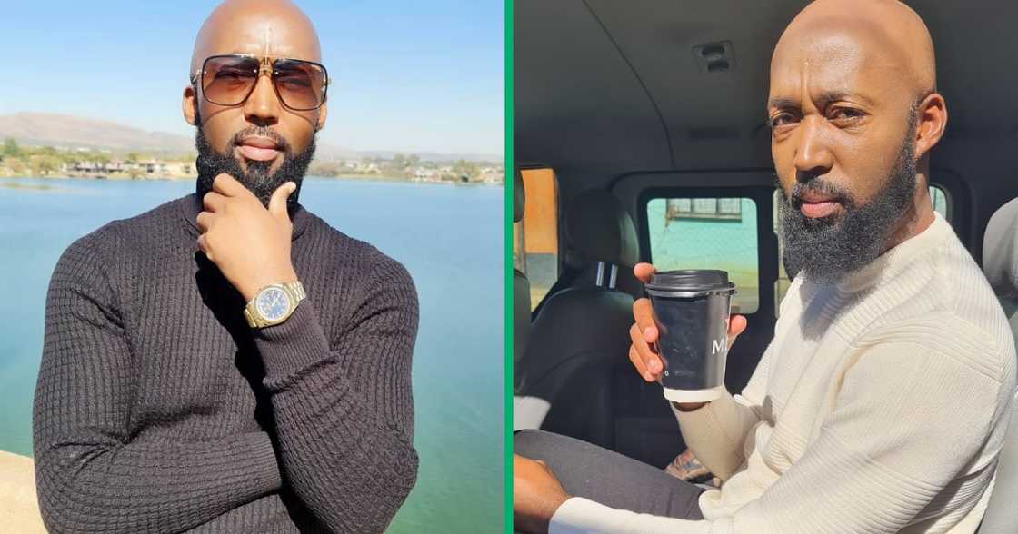The 'Muvhango' actor Dingaan Khumalo has difficulty seeing his child The 'Muvhango' actor Dingaan Khumalo has difficulty seeing his child