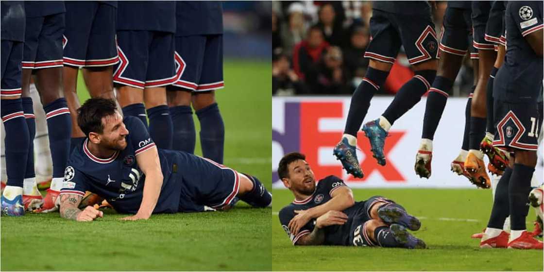 Man United legend surprised at Messi's funny gesture during PSG's Champions League clash with Man City Man United legend surprised at Messi's funny gesture during PSG's Champions League clash with Man City