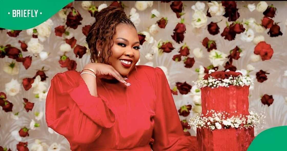 Anele Mdoda's fiance penned a sweet message to her. Anele Mdoda's fiance penned a sweet message to her.