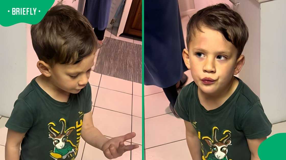 A boy shared why he didn't want to go to school. A boy shared why he didn't want to go to school.