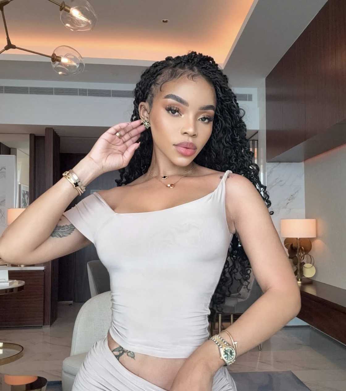 Faith Nketsi reflected on her rise to stardom Faith Nketsi reflected on her rise to stardom