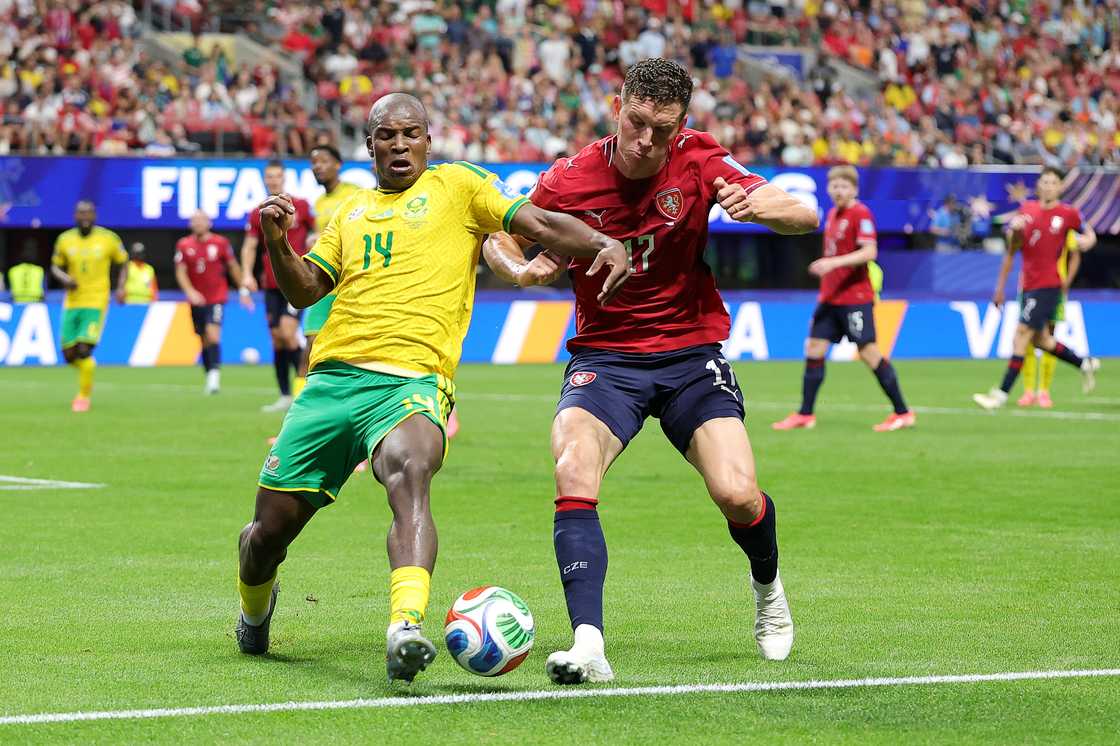 Mbekezeli Mbokazi, Lukas Provod, FIFA World Cup 2026, Czechia and South Africa.