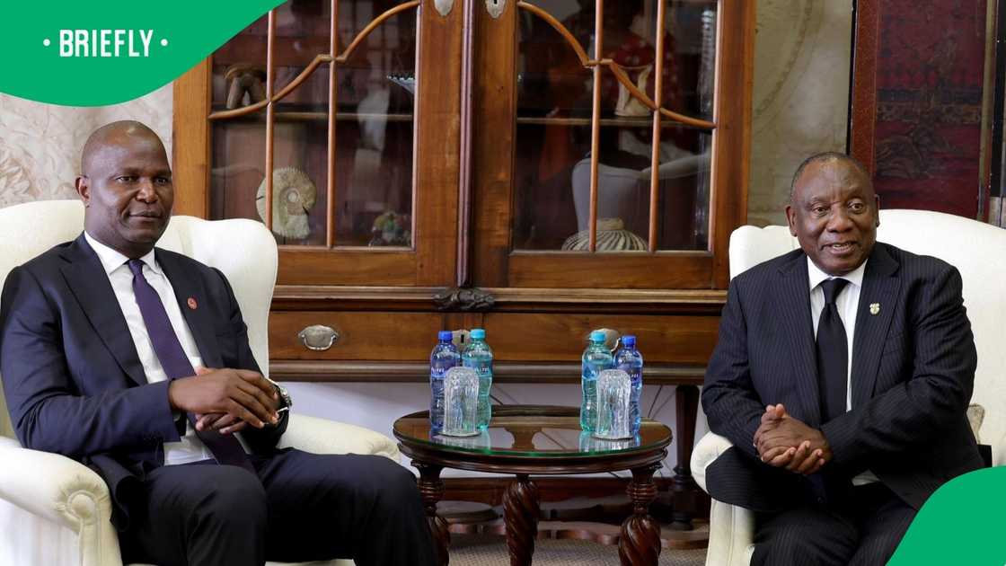 Cyril Ramaphosa attended Chaniel Chapo's presidential inauguration Cyril Ramaphosa attended Chaniel Chapo's presidential inauguration
