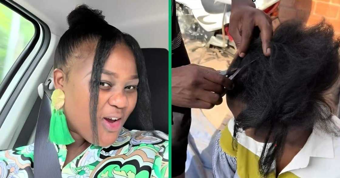 TikTok video shows Sotho makoti duty as big chop TikTok video shows Sotho makoti duty as big chop