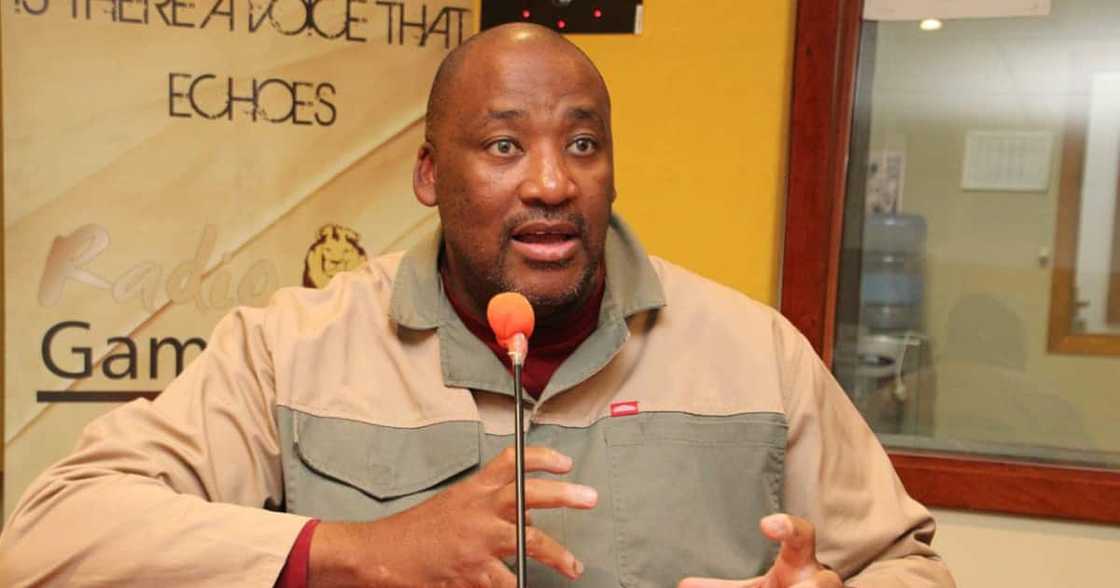 Patriotic Alliance leader Gayton McKenzie Patriotic Alliance leader Gayton McKenzie