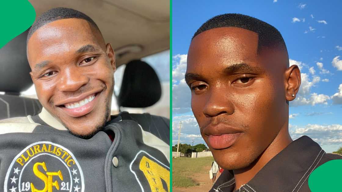 A gent shared the results of some teeth whitening strips he bought from Shein, making South Africa poke fun at him.