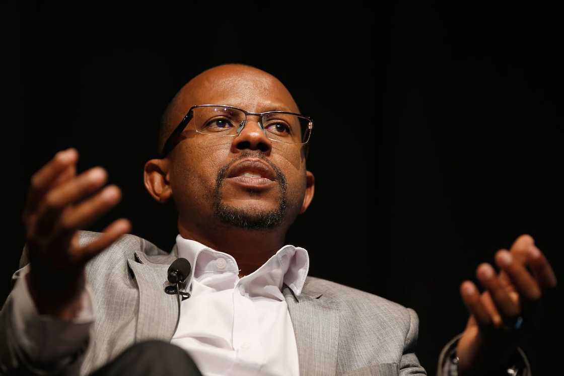 Mr Hatang during a media preview of Mandela My Life: The Official Exhibition at the Melbourne Museum in Australia in Sept 2018 Mr Hatang during a media preview of Mandela My Life: The Official Exhibition at the Melbourne Museum in Australia in Sept 2018