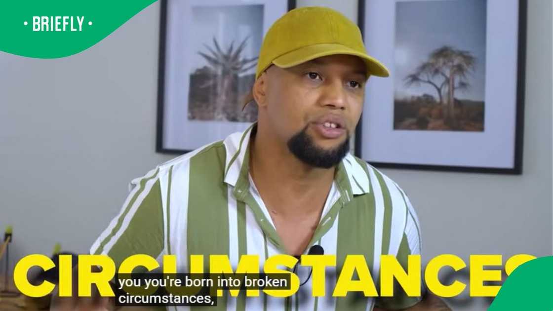 The screenshot showed his raw emotion from the highs and lows of his adoption journey The screenshot showed his raw emotion from the highs and lows of his adoption journey