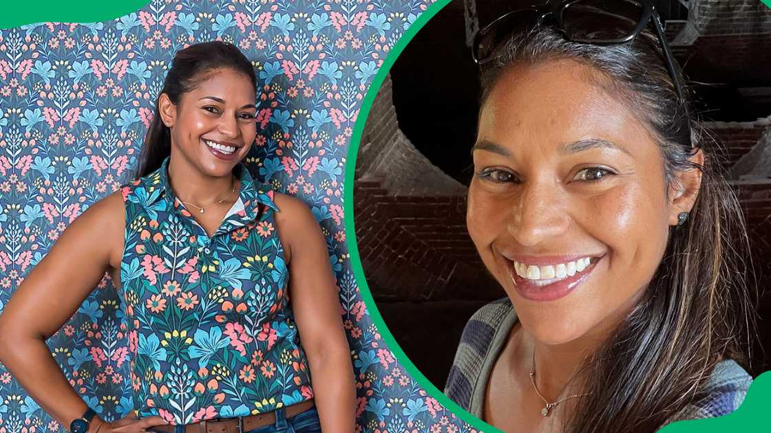 Mika Kleinschmidt in Tampa, Florida, United States (L). Mika Kleinschmidt in Fort Pulaski National Monument in Georgia (R). Mika Kleinschmidt in Tampa, Florida, United States (L). Mika Kleinschmidt in Fort Pulaski National Monument in Georgia (R).