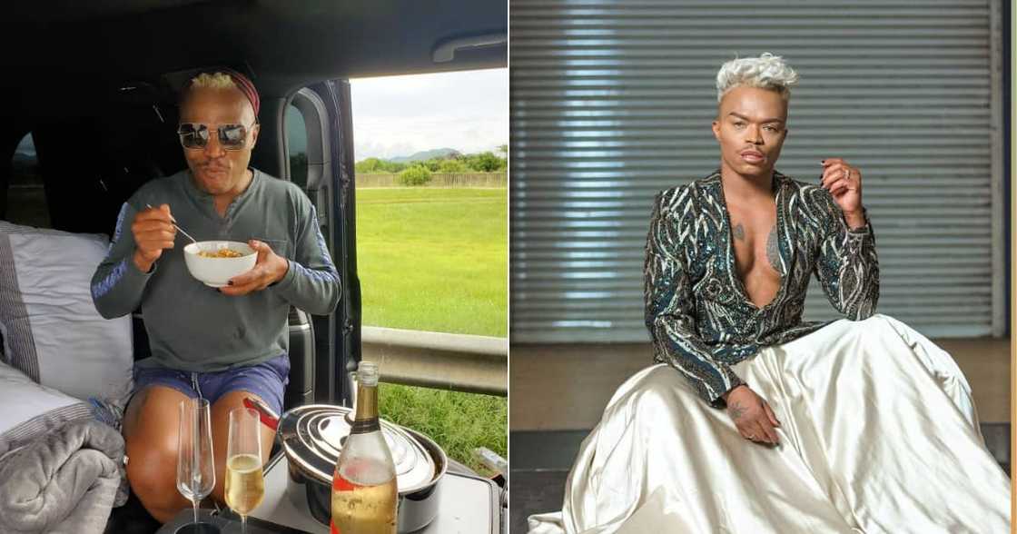 Somizi Mhlongo-Motaung leaves R600 tip for his waiter for the night and gets roasted Somizi Mhlongo-Motaung leaves R600 tip for his waiter for the night and gets roasted