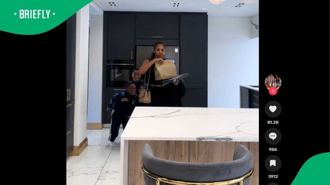 A video went viral on TikTok. A video went viral on TikTok.