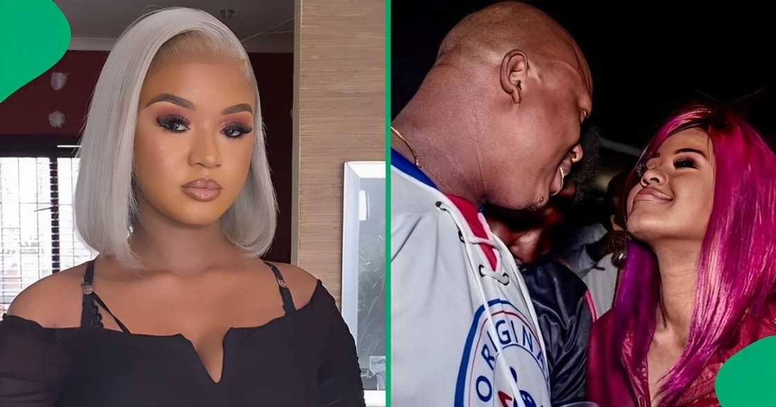 Babes Wodumo remembered her late husband, Mampintsha