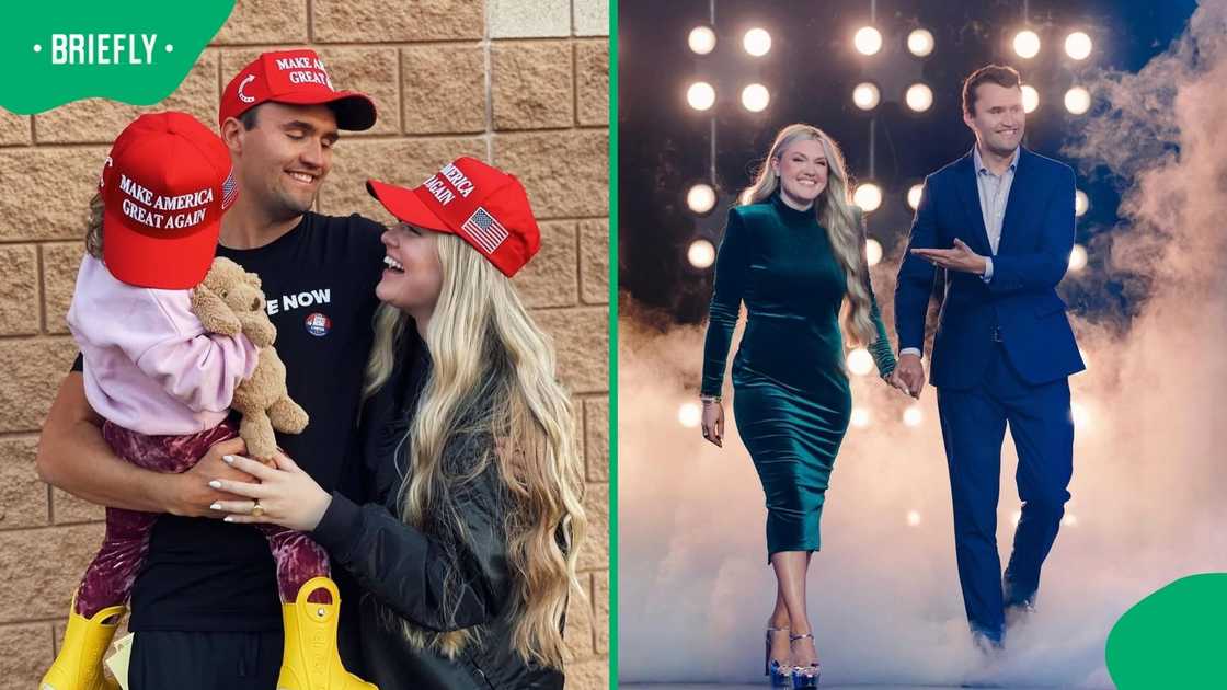 Charlie Kirk and his family.