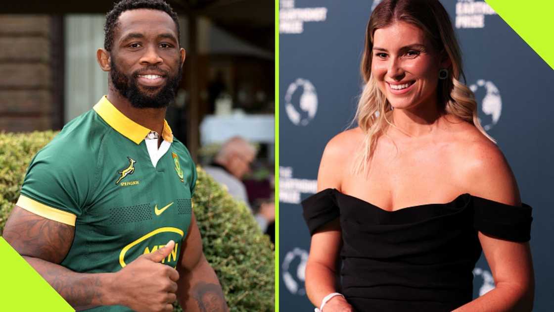 Siya Kolisi and Rachel Smith share cryptic message on Instagram.