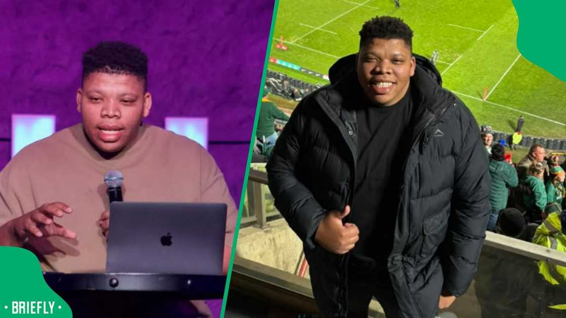 A man went viral. A man went viral.