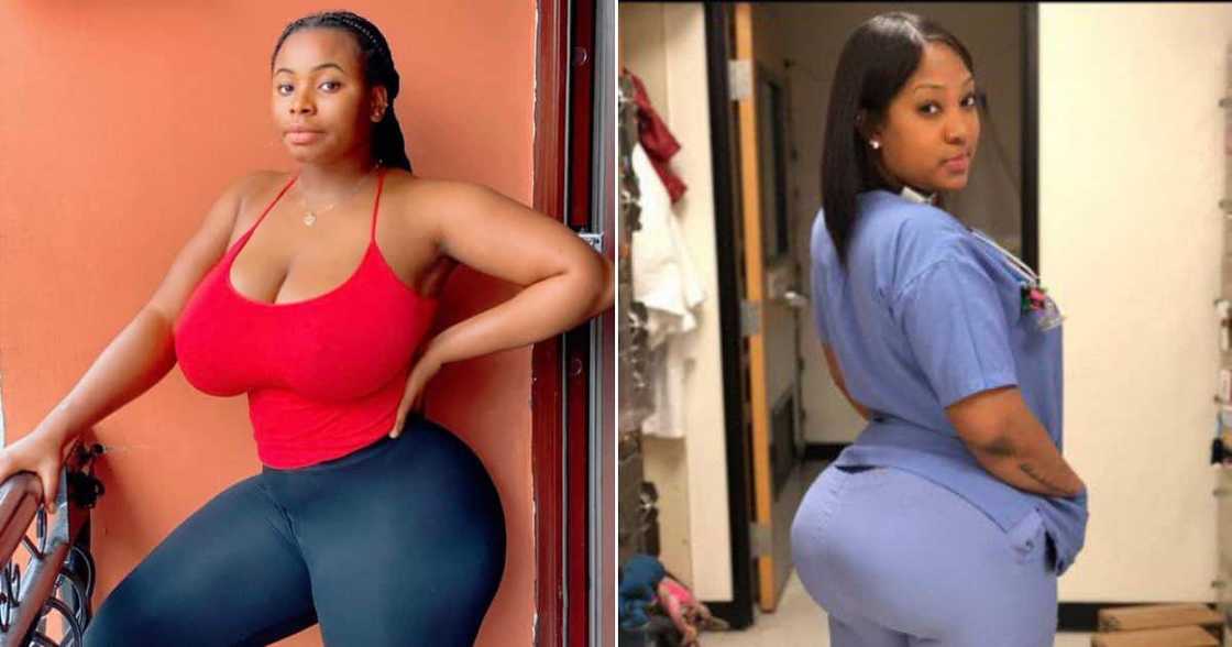 Curvy, nurse, scrubs, picture, social media, hospital Curvy, nurse, scrubs, picture, social media, hospital