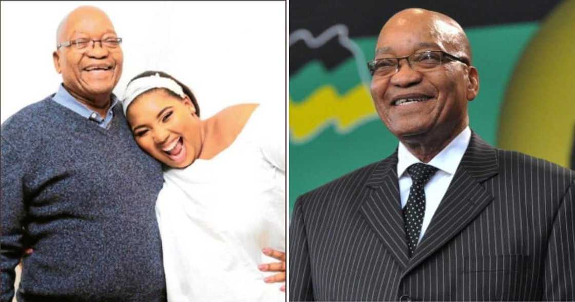 Jacob Zuma and LaConco pictured together at recent event Jacob Zuma and LaConco pictured together at recent event