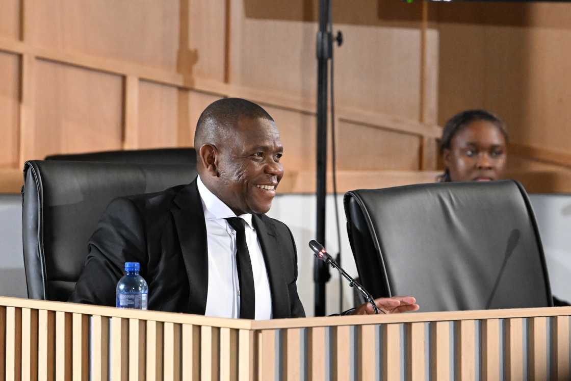 General Nhlanhla Mkhwanazi testified at the Ad Hoc Committee