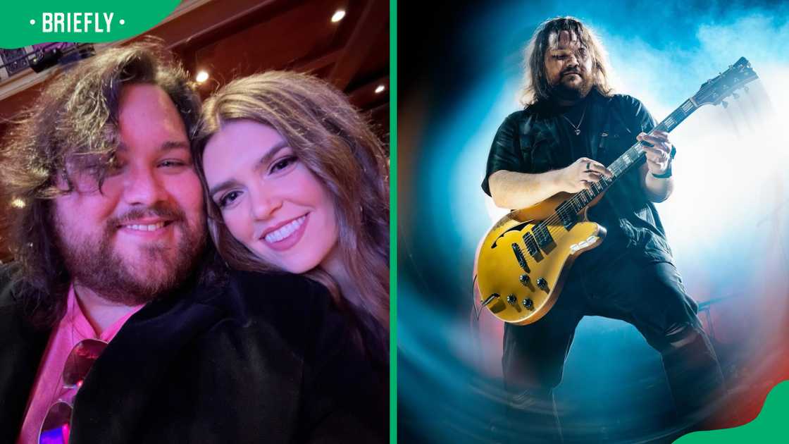 Wolfgang Van Halen and his wife