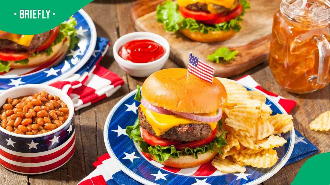 American food for Memorial Day. American food for Memorial Day.